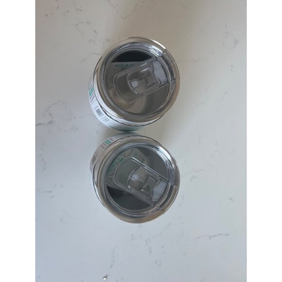 Swig Life Triple Insulated White Golf Ball Wine Mugs Set Of 2 - Picture 2 of 4